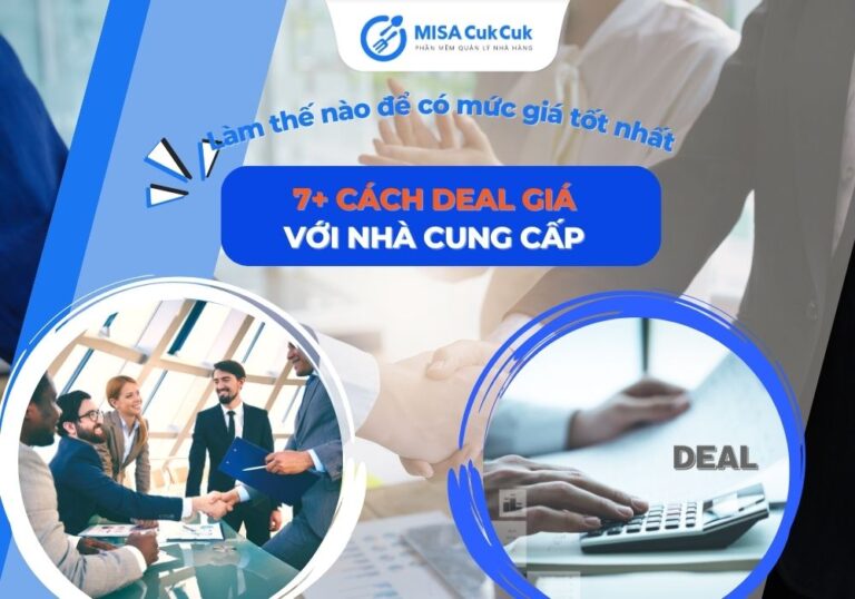 Deal giá với nhà cung cấp