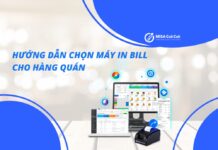 Máy in bill in hóa đơn cho nhà hàng quán ăn quán cafe