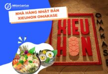 Nhà hàng Nhật Bản Xieuhon Omakase